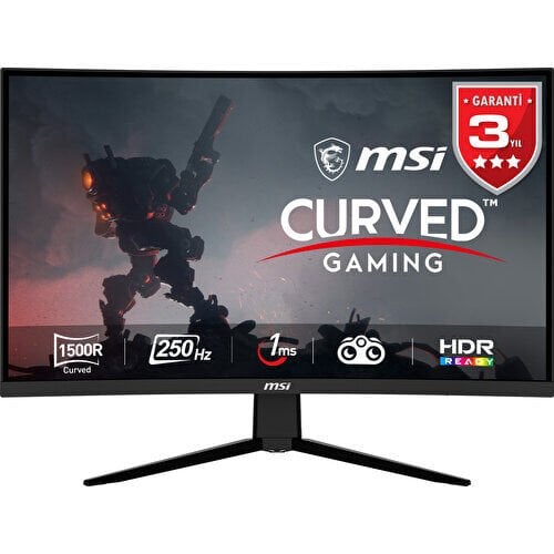 MSI 31.5 G32C4X 1920x1080 (FHD) CURVE 1500R VA 250HZ 1MS FREESYNC PREMIUM  GAMING MONITOR