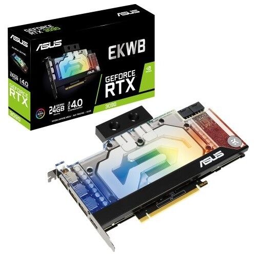 Asus GeForce RTX3090 EK 24GB GDDR6X 384Bit 1725MHz OC 1xHDMI 3xDP RGB Ekran Kartı RTX3090-24G-EK