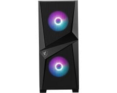 MSI MAG FORGE 100R TEMPERLI CAM 2X A-RGB FAN ,1X 120MM FAN ATX GAMING BILGISAYAR KASASI