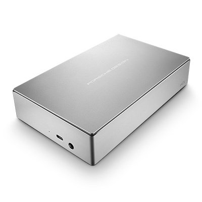 8TB LACIE 3.5 INC STFE8000401 PORSCHE DESIGN HARİCİ DİSK METALİK GÜMÜŞ USB-C (USB 3.1)