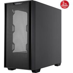 ASUS A21 360 MM SOĞUTUCU, 380 MM UZUNLUĞA KADAR EKRAN KARTI VE STANDART ATX PSU DESTEKLİ GİZLİ KABLO BÖLMELİ MICRO-ATX - A21 ASUS CASE - SİYAH