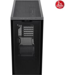 ASUS A21 360 MM SOĞUTUCU, 380 MM UZUNLUĞA KADAR EKRAN KARTI VE STANDART ATX PSU DESTEKLİ GİZLİ KABLO BÖLMELİ MICRO-ATX - A21 ASUS CASE - SİYAH