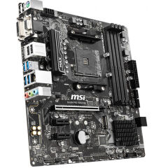 MSI B450M PRO-VDH MAX AM4 DDR4 3866(OC) 4XDIMM DVI HDMI VGA GLAN M.2 USB3.2 MATX