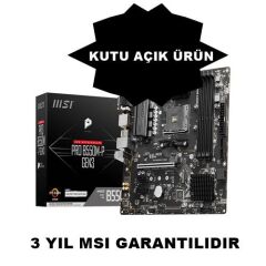MSI Pro B550M-P GEN3 AMD B550 4400 MHz (OC) DDR4 Soket AM4 mATX Anakart