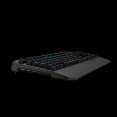 ASUS TUF GAMING K5 AURA SYNC RGB MECH-BRANE OYUNCU KLAVYE - TÜRKÇE TUS DİZİLİMİ, BİLEK DESTEĞİ, SUYA VE TOZA  DAYANIKLI & TUF GAMING