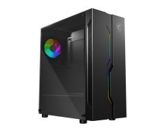 MSI MAG VAMPIRIC 010X TEMPERLI CAM 1X A-RGB FAN+ 1 TO 4 ARGB LED HUB ATX GAMING BILGISAYAR KASASI
