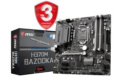 MSI H370M BAZOOKA SOKET 1151 DDR4 2666 DVI HDMI M.2 USB3.1 mATX