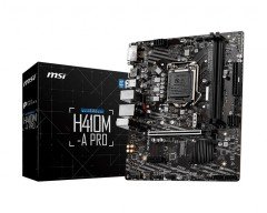 MSI H410M-A PRO SOKET 1200 DDR4 2933 DVI HDMI M.2 USB 3.2 MATX