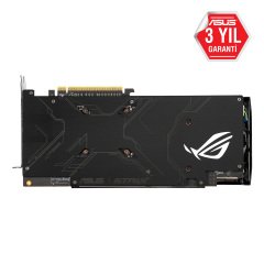 Asus ROG-STRIX-RX590-8G-GAMING 256 Bit GDDR5 8 GB Ekran Kartı 8GB GDDR5 256bit 1565Mhz OC 1xDVI 2xHDMI 2xDP AURA RGB EKRAN KARTI