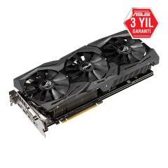 Asus ROG-STRIX-RX590-8G-GAMING 256 Bit GDDR5 8 GB Ekran Kartı 8GB GDDR5 256bit 1565Mhz OC 1xDVI 2xHDMI 2xDP AURA RGB EKRAN KARTI