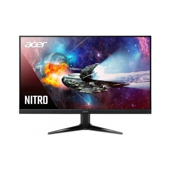 21.5 ACER NITRO QG221Qbii FHD VA LED FreeSync 1MS(VRB) 75HZ 250Nits (VGA, 2xHDMI) VESA Siyah Çerçevesiz Gaming Monitör