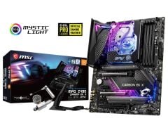 MSI MPG Z490 CARBON EK X SOKET 1200 DDR4 4800 (OC) PCI-E Gen 4 ,M.2 USB3.2 RGB 1x 2.5G LAN ATX