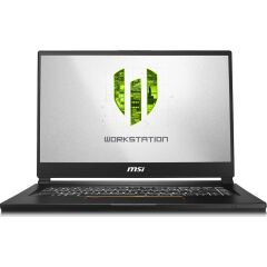 MSI WS WS65 9TM-1012TR I7-9750H 32GB DDR4 RTX5000 GDDR6 16GB 512GB SSD 15.6 UHD W10
