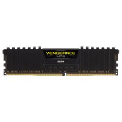 CORSAIR CMK32GX4M4Z3200C16 32GB (4X8GB) DDR4 3200MHz CL18 VENGEANCE BLACK LPX SOGUTUCULU DIMM BELLEK
