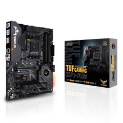 ASUS TUF GAMING X570-PLUS (WI-FI) AMD X570 AM4  DP HDMI ÇİFT M2 + 6 SATA USB 3.2 AURA RGB ATX 128GB#A KADAR RAM DESTEĞİ