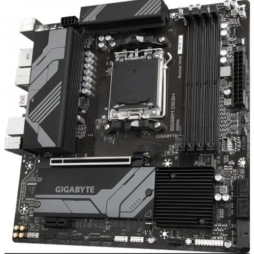Gigabyte B650M DS3H 6400 MHz (O.C.) DDR5 AM5 mATX Anakart