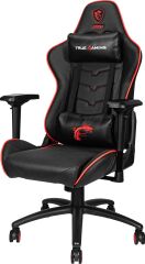 MSI MAG CH120 X 4D KOLÇAK PVC DERI YASTIKLI GAMING KOLTUK KIRMIZI