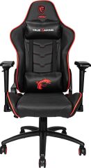 MSI MAG CH120 X 4D KOLÇAK PVC DERI YASTIKLI GAMING KOLTUK KIRMIZI
