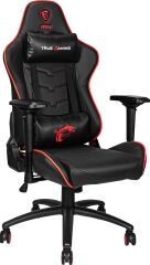 MSI MAG CH120 X 4D KOLÇAK PVC DERI YASTIKLI GAMING KOLTUK KIRMIZI