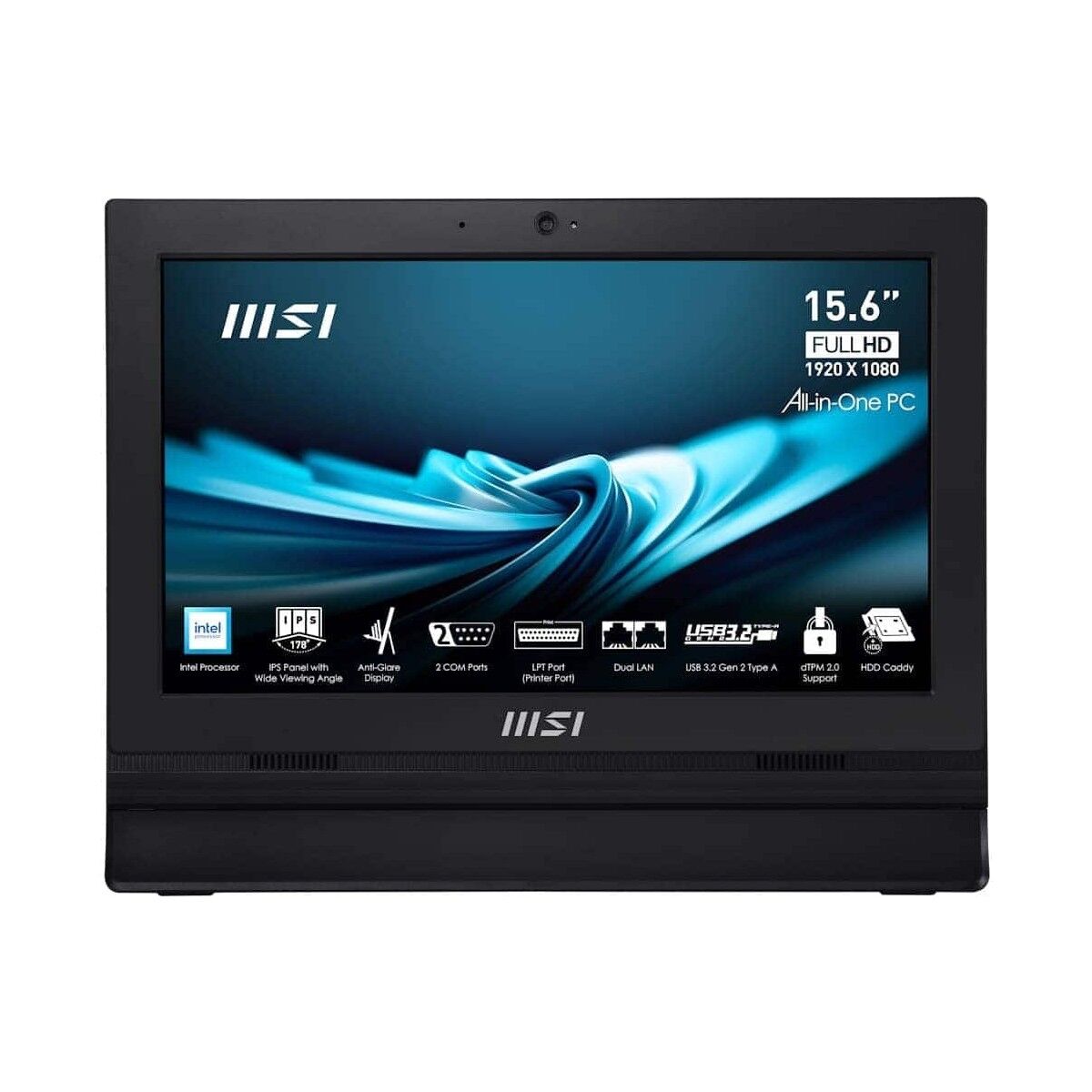 Msı Pro AP162T ADL-017XEU Intel Alder LAKE-N100 4gb Ddr4 256GB SSD 15.6 Inç Full Hd IPS Freedos Siyah All In One Bilgisayar