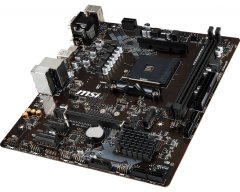 MSI A320M PRO-M2 V2 AM4 DDR4 3200(OC) DVI VGA HDMI M.2 USB3.1 mATX