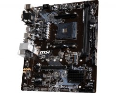 MSI A320M PRO-M2 V2 AM4 DDR4 3200(OC) DVI VGA HDMI M.2 USB3.1 mATX
