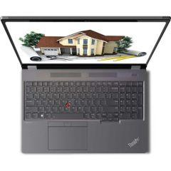 Lenovo Thinkpad P16 21D60012TX I7-12800HX 16GB 512SSD A1000 16'' Qhd+ W10P Taşınabilir Iş Istasyonu