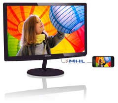 21.5 PHILIPS 227E6LDSD/01 LED 1920X1080 1MS VİŞNE Full HD DVI-HDMI Gaming Monitör