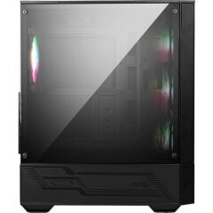Msı Mag Forge 112R Temperli Cam 3X120MM 1X120MM Argb Fan Atx Gaming Bilgisayar Kasası
