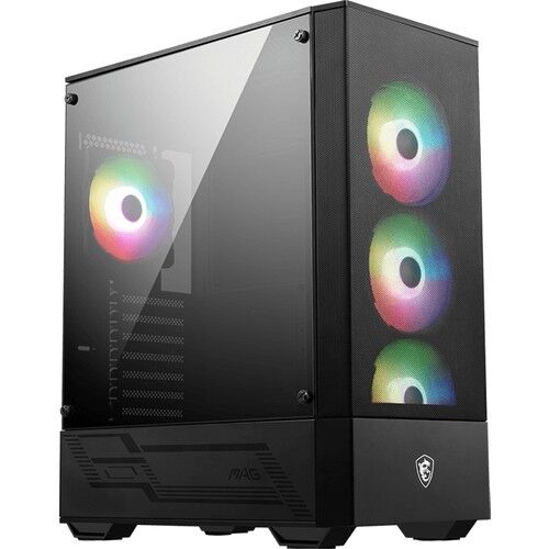 Msı Mag Forge 112R Temperli Cam 3X120MM 1X120MM Argb Fan Atx Gaming Bilgisayar Kasası