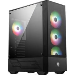 Msı Mag Forge 112R Temperli Cam 3X120MM 1X120MM Argb Fan Atx Gaming Bilgisayar Kasası