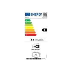 TOSHIBA 65QA5D63DT 65'' 165 Ekran Dahili Uydu Alıcılı 4K Ultra HD Smart QLED TV