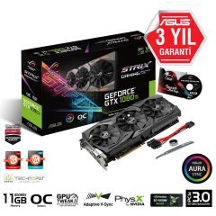 ASUS ROG Strix GeForce GTX 1080 Ti OC edition 11GB GDDR5X 352BIT DVI 2HDMI 2DP EKRAN KARTI
