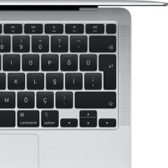 Apple MacBook Air M1 Çip 8GB 512GB SSD macOS 13'' QHD Taşınabilir Bilgisayar Gümüş MGNA3TU/A