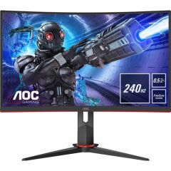 AOC C27G2ZU/BK 27'' 240Hz 0.5 ms (HDMI+Display) FreeSync Full HD Curved Monitör