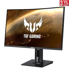!! OUTLET !! Asus 27'' TUF Gaming VG27VQ 1ms 165hz HDMI,DisplayPort Curved Gaming Monitör !! OUTLET