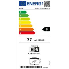 VESTEL 55U9631 55'' 139 Ekran Dahili Uydu Alıcılı 4K Ultra HD Smart LED TV