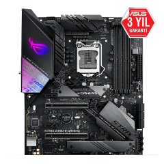 ASUS ROG STRIX Z390-E GAMING INTEL Z390 LGA1151 DDR4 4266 DP HDMI ÇİFT M2 USB3.1 AC WIFI AURA RGB ATX