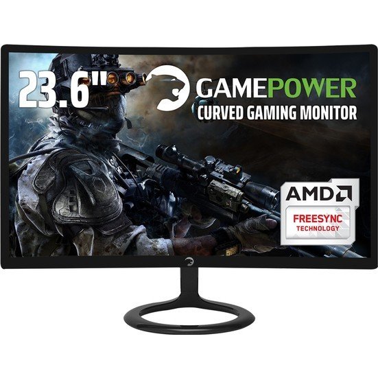 Gamepower GPR24C144 23.6'' 1ms FreeSync Full HD Curved Gaming Monitör