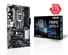 ASUS PRIME Z270-P LGA1151 Z270 Soket 1151 DDR4 3866MHz (OC) ANAKART