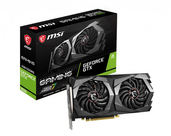 MSI VGA GEFORCE GTX 1650 GAMING 4G GTX1650 4GB GDDR5 128B DX12 PCIE 3.0 X16 (1XDVI 1XHDMI 1XDP)