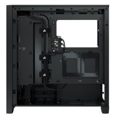 CORSAIR CC-9011204-WW ICUE 4000X RGB TEMPERLI CAM YAN PANEL MID TOWER BILGISAYAR KASASI SIYAH