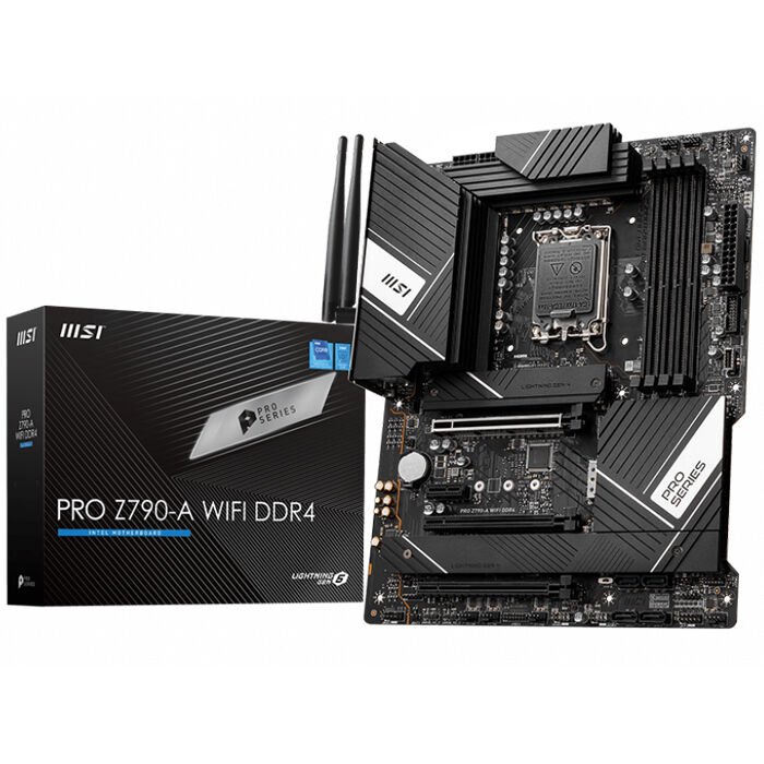 MSI PRO Z790-A WIFI DDR4 Intel Z790 5333 MHz (OC) DDR4 Soket 1700 ATX Anakart