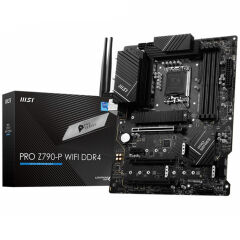 MSI PRO Z790-P WIFI DDR4 SOKET 1700 DDR4 5333MHZ(OC) PCI-E GEN5 M.2 USB3.2 DP HDMI 1X2.5G LAN  WI-FI 6E ATX
