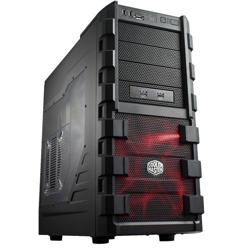 COOLERMASTER HAF 912 COMBAT RC-912-KWA750 80+BRONZE 750W PSU PENCERELİ KASA