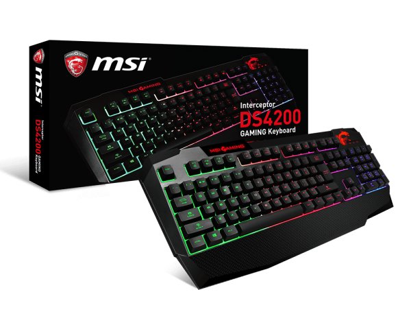 MSI INTERCEPTOR DS4200 TÜRKÇE GAMING KLAVYE