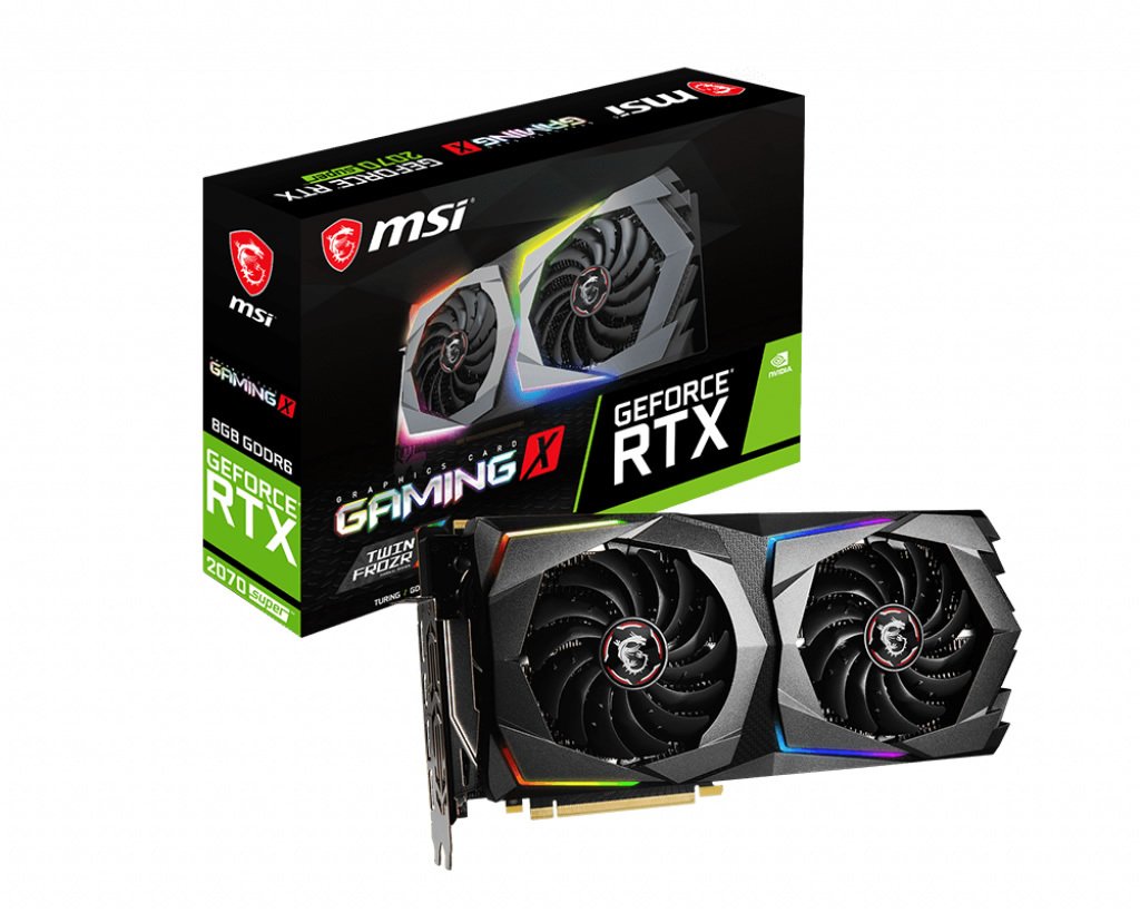MSI VGA GEFORCE RTX 2070 SUPER GAMING X RTX2070 8GB GDDR6 256B DX12 PCIE 3.0 X16 (1XHDMI 3XDP)