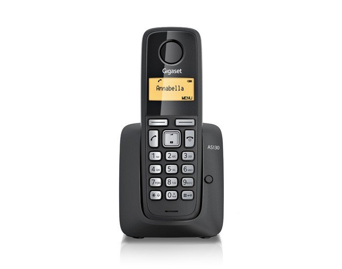 GIGASET AS130 DECT TELEFON SİYAH