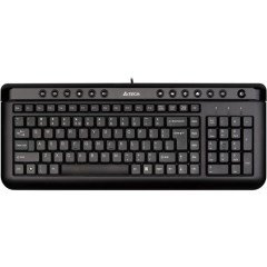 A4 TECH KL-40 Q USB SİYAH MULTİMEDYA KABLOLU KLAVYE