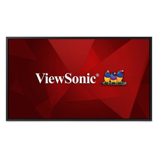 65 VIEWSONIC CDE6520 4K ULTRA HD 450nits 1200:1 8MS HDMIX2 DPX1 VGA USBX3 KURUMSAL EKRAN